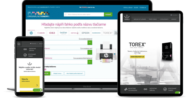Mockup s troma zariadeniami Internetmanie